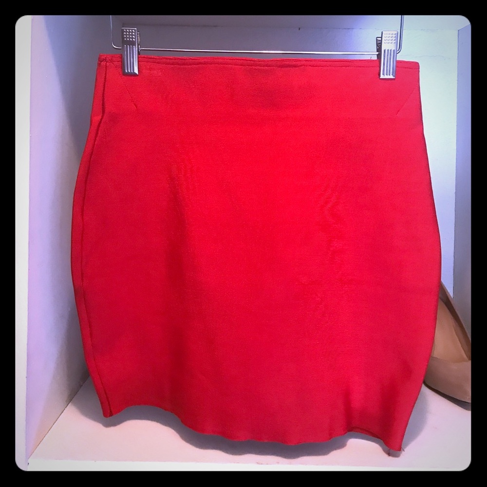 Blush brand cherry red skirt