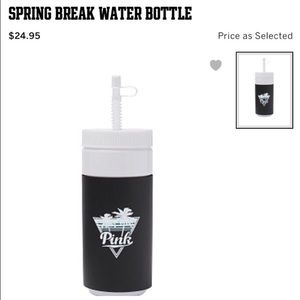 Pink Victoria Secret Water Bottle