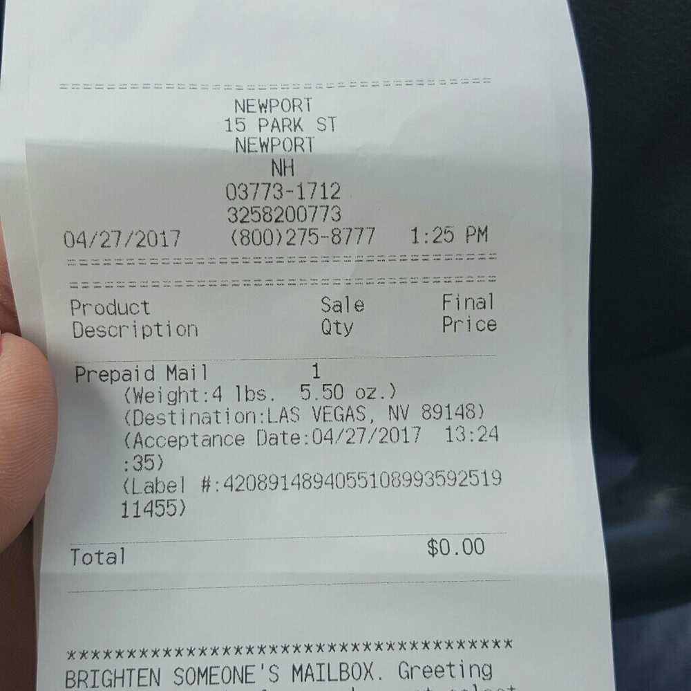 On its way to Las vegas