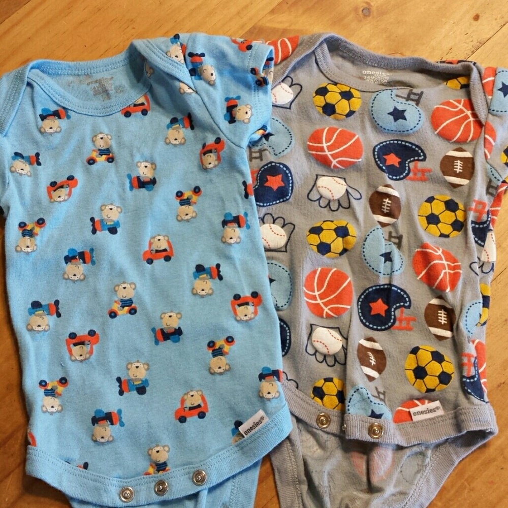 Printed onesie