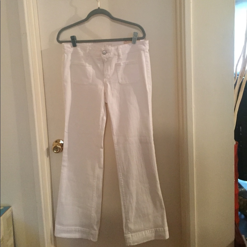 White Jean Trouser size 30/10