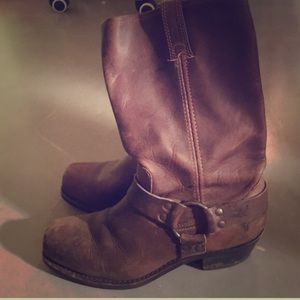 Classic brown Frye boots