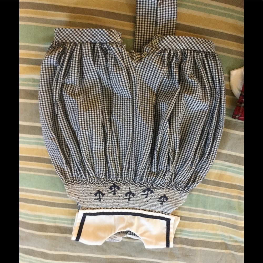 Navy romper
