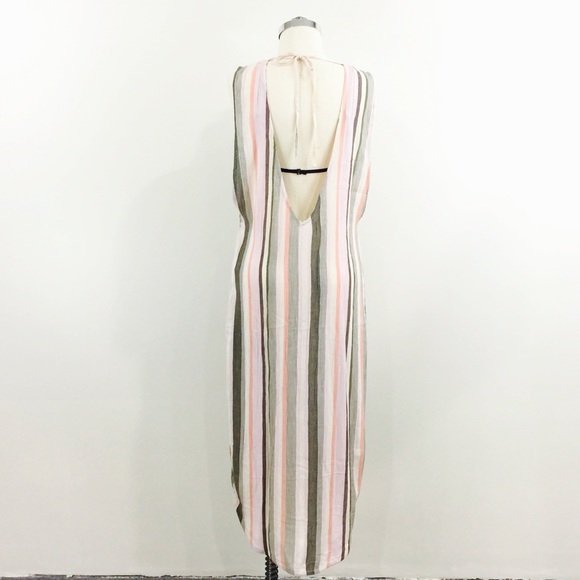 [ out from under ] NWT striped midi dress - Picture 6 of 8