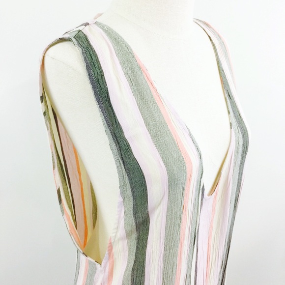 [ out from under ] NWT striped midi dress - Picture 7 of 8