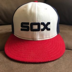 Throwback Chicago White Sox fitted hat