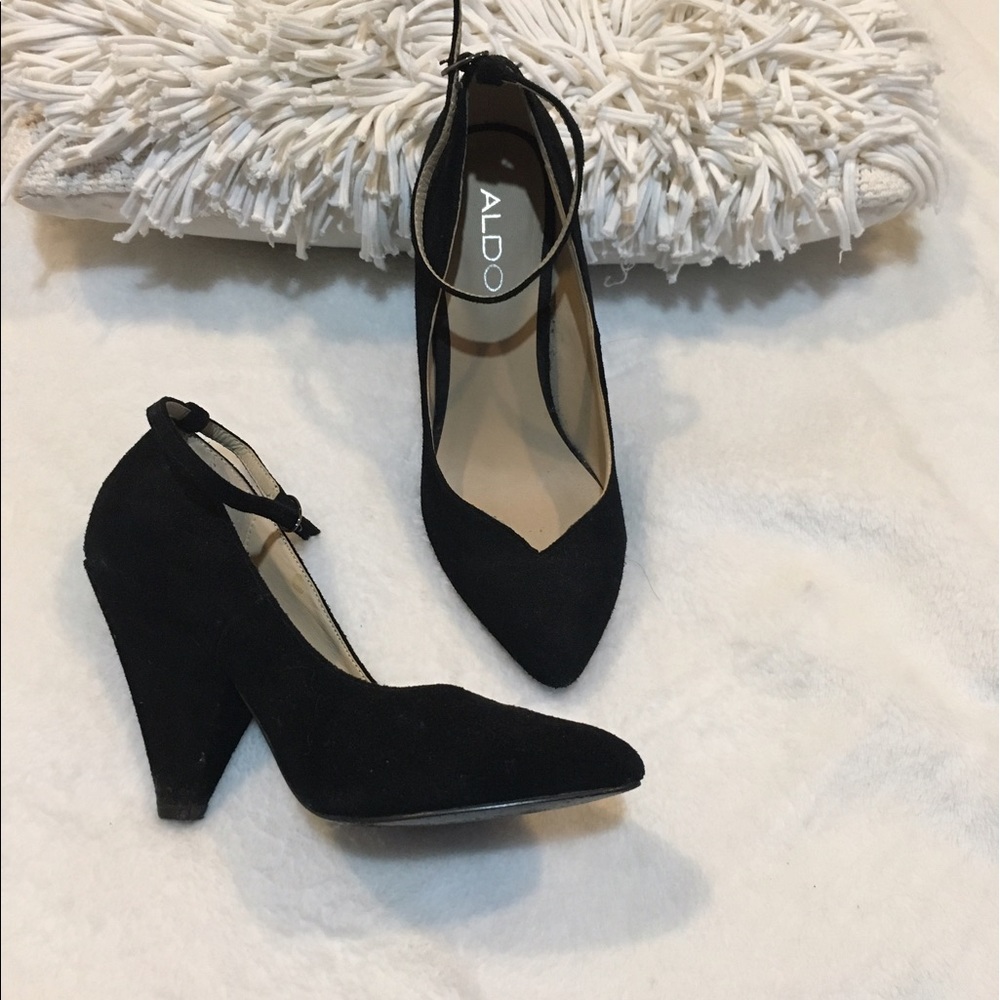 Aldo black heels
