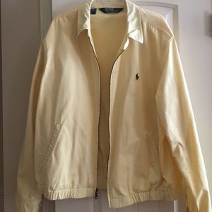 Yellow polo jacket