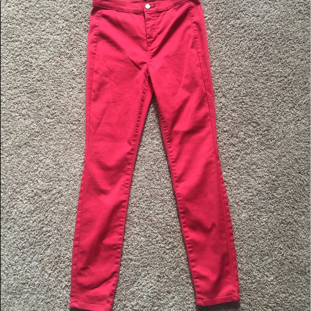 ❤️❤️❤️ RED JEANS ❤️❤️❤️