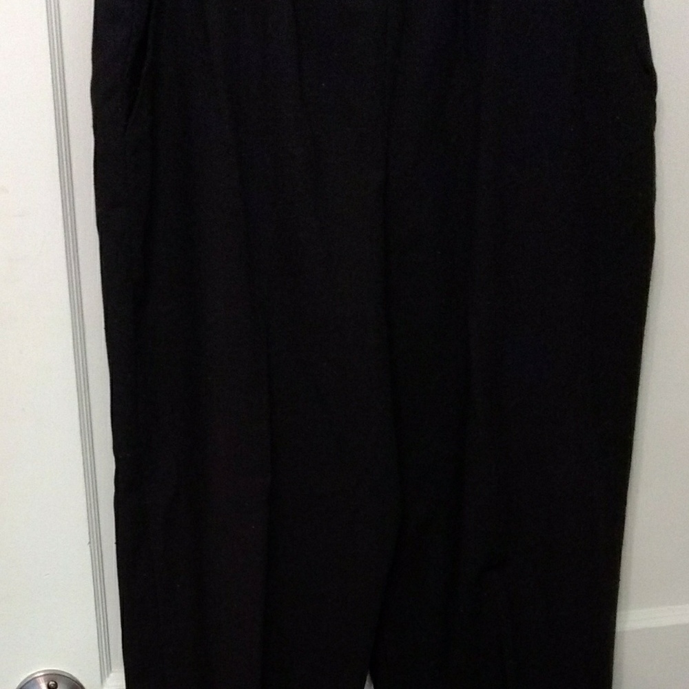 Briggs Black Elastic Waist Pants