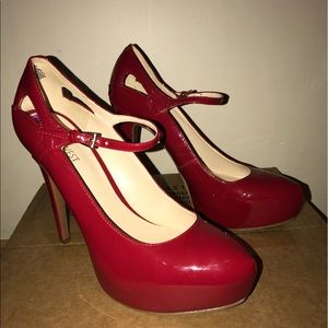 Nine West Red Pumps (8 1/2)