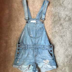 Denim Overalls