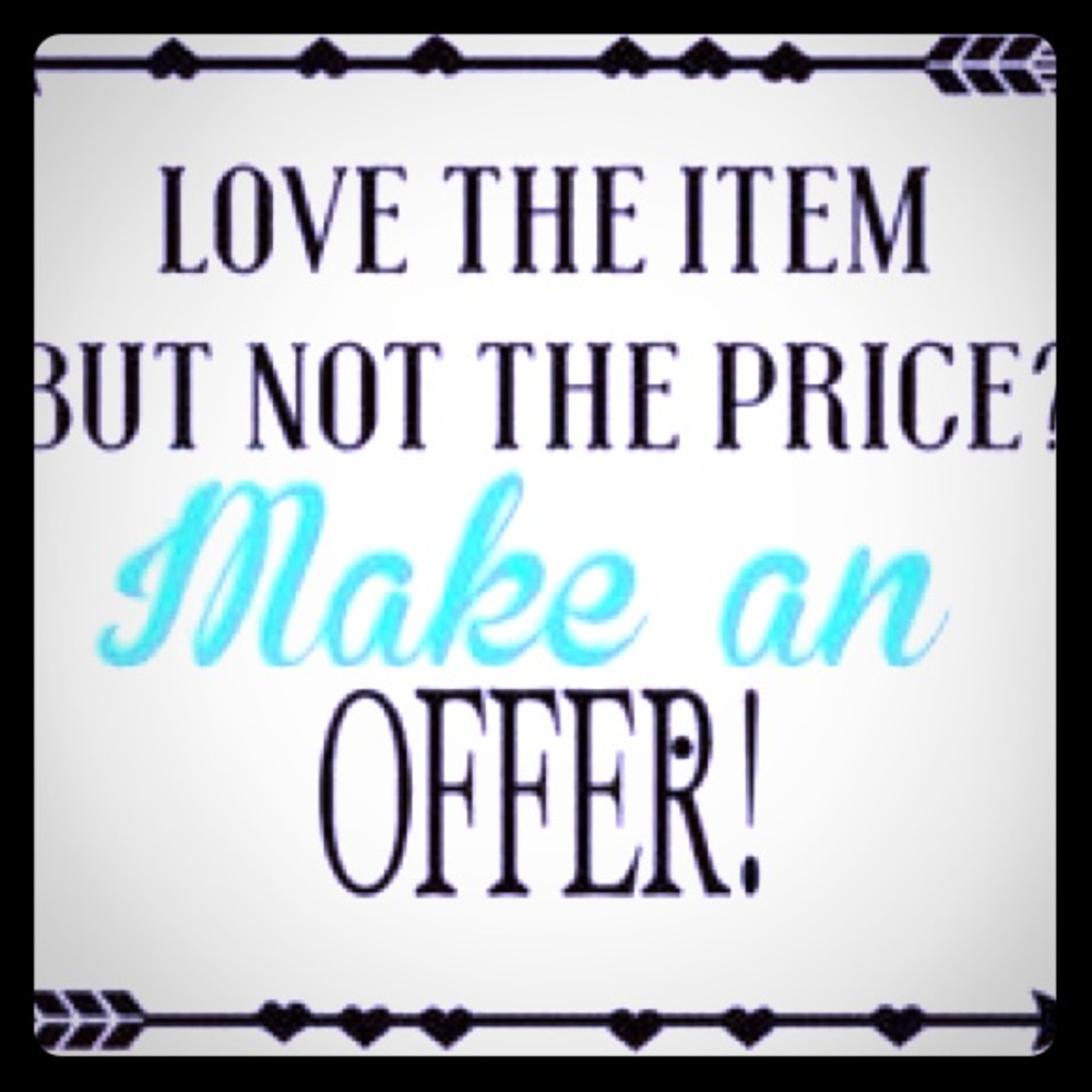 Feel free to make an offer on any item!