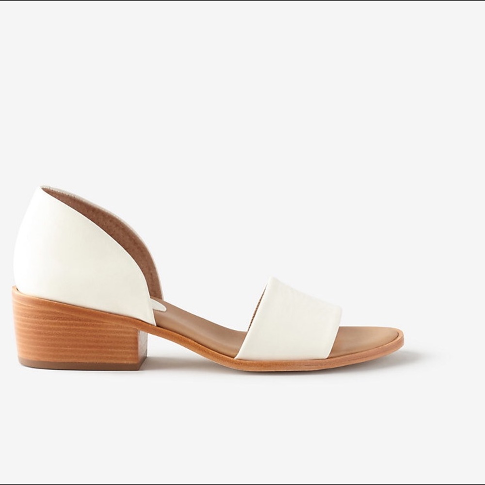 Steven Alan cream d'Orsay sandals