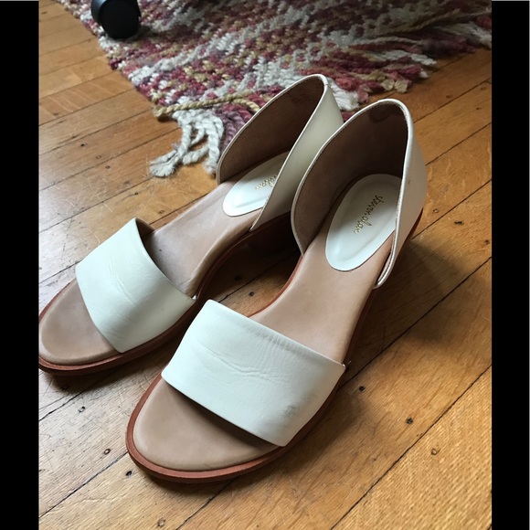 Steven Alan cream d'Orsay sandals - Picture 2 of 5