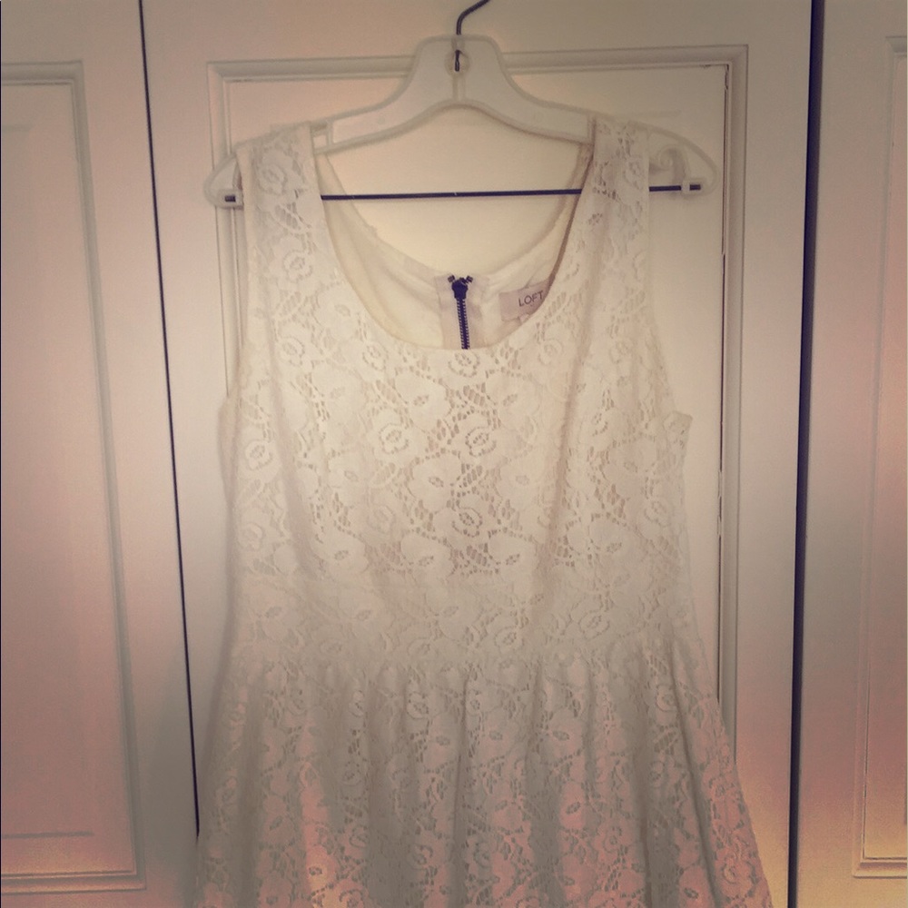 Lacy White Sundress