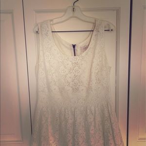 Lacy White Sundress