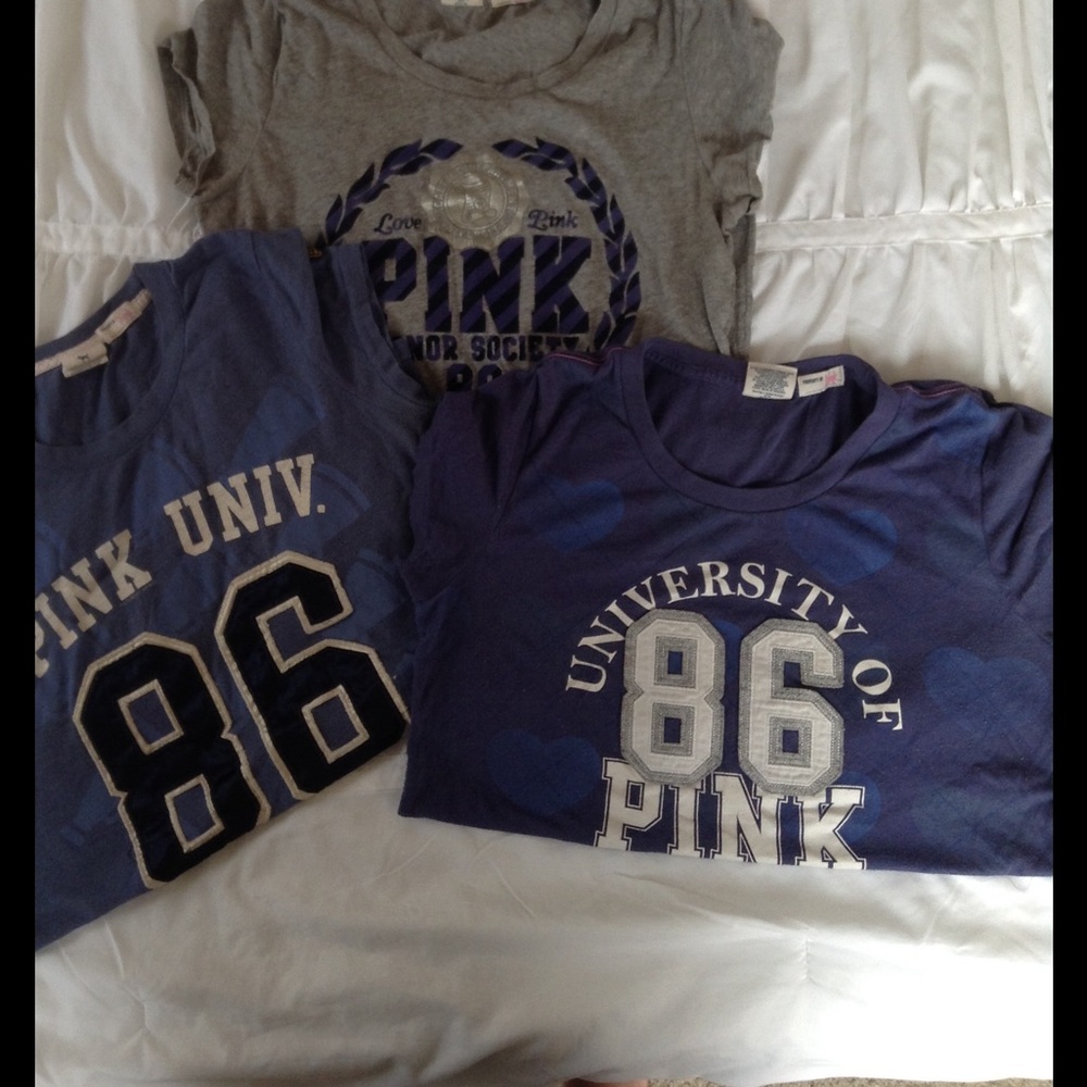 Bundle VS Pink t-shirts