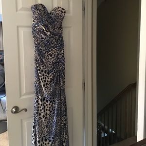 Nina Canacci prom dress.