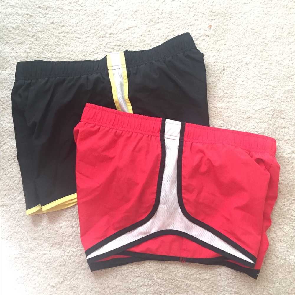 2 pair of workout shorts