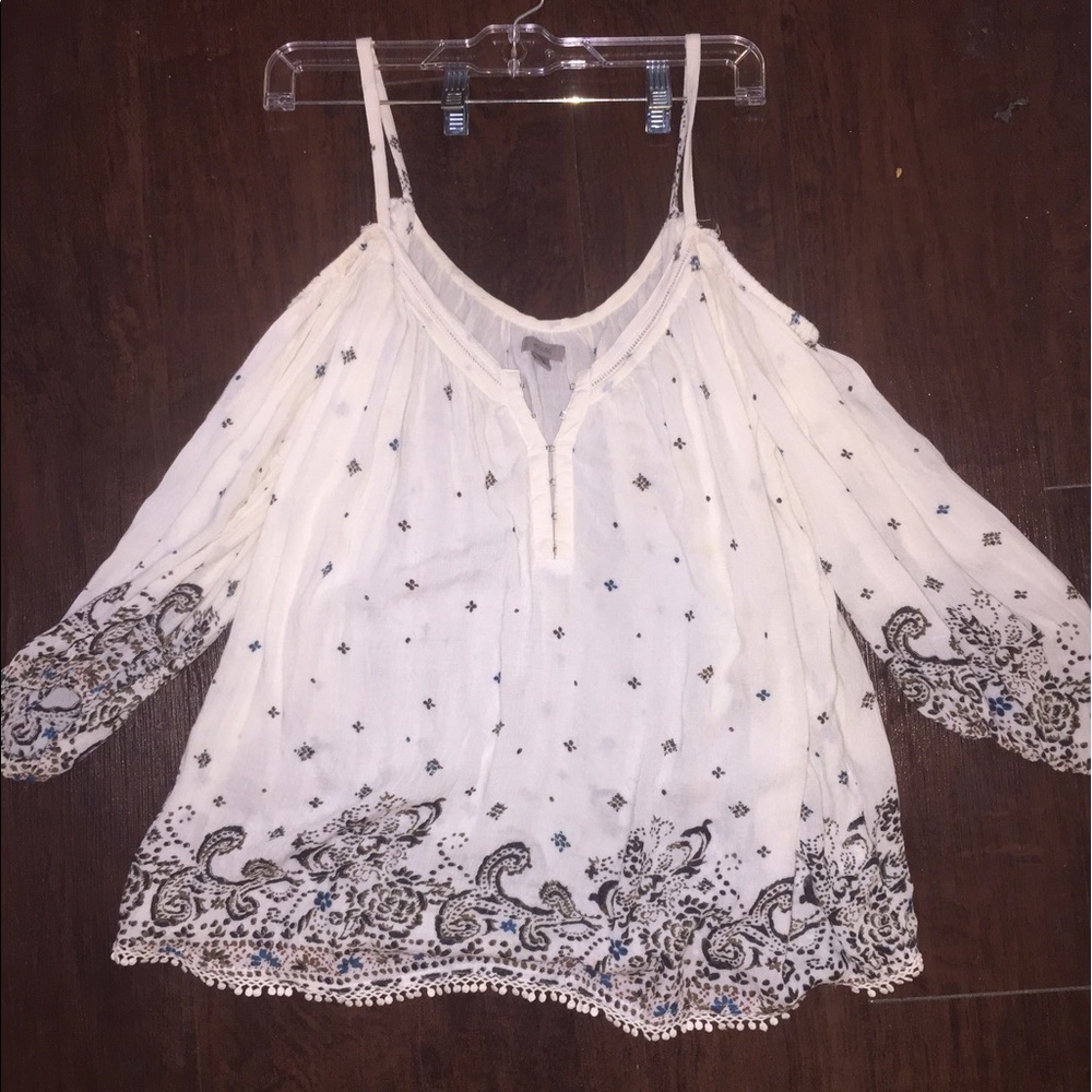 Urban Outfitters off the shoulder blouse!