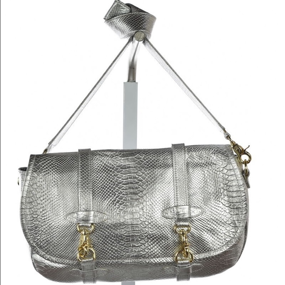 Gold metallic Zena Eva shoulder bag- NWOT
