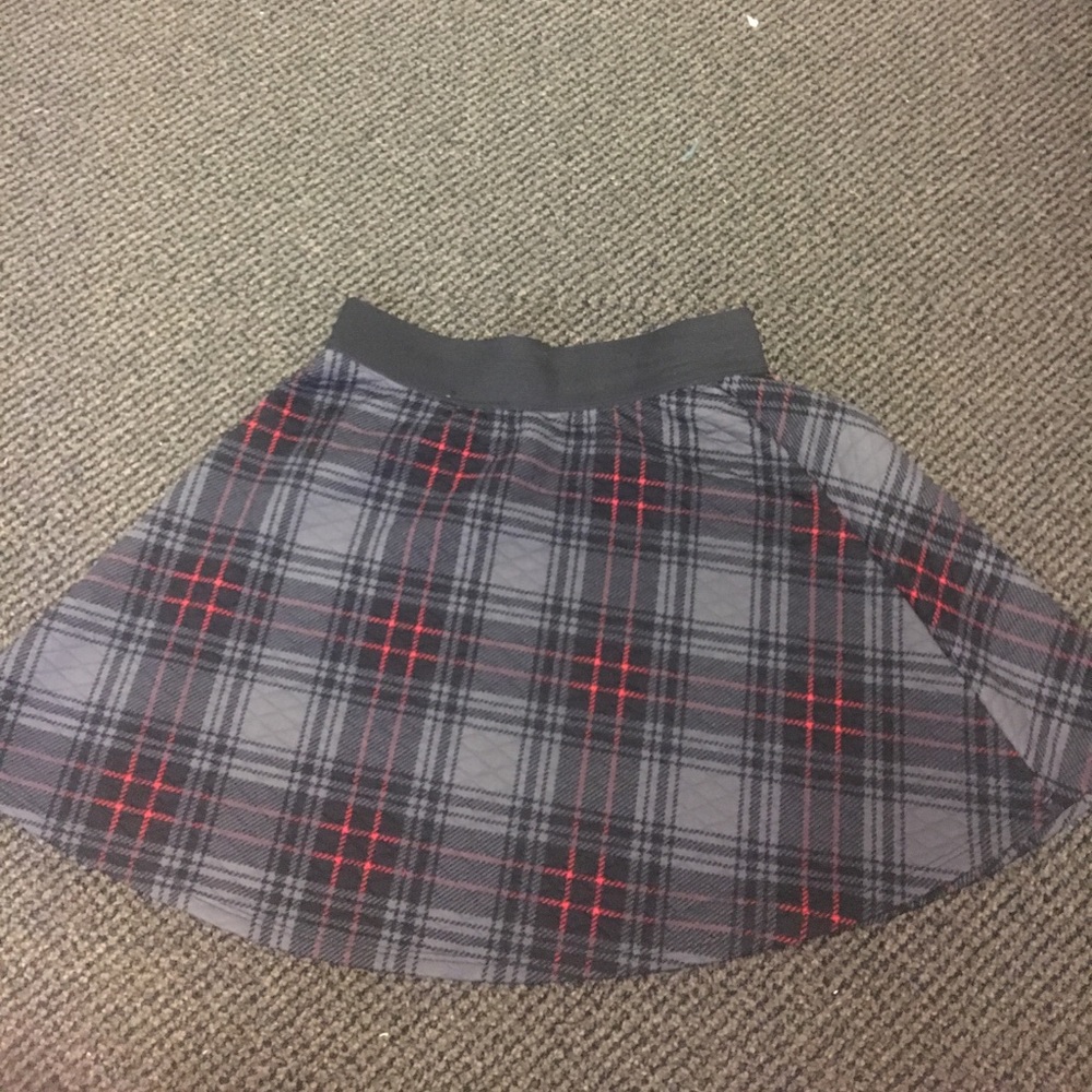 Plaid Skater Skirt