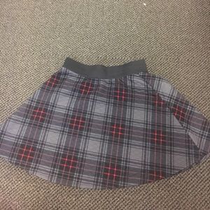 Plaid Skater Skirt