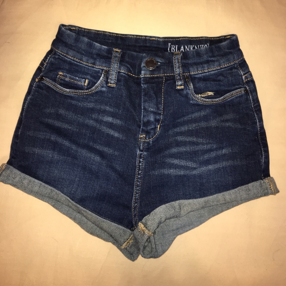High Waisted Jean Shorts