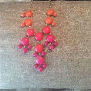 Pink and orange necklace