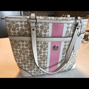 Coach Chelsea Signature Heritage Tote