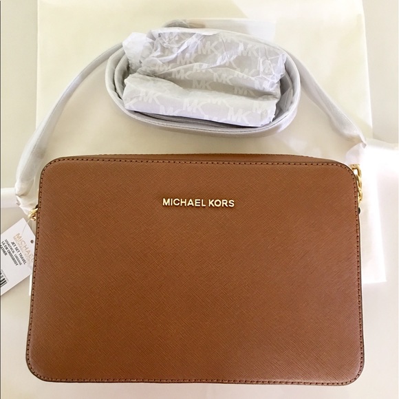 MICHAEL KORS JET SET TRAVEL LARGE CROSSBODY - Picture 7 of 8