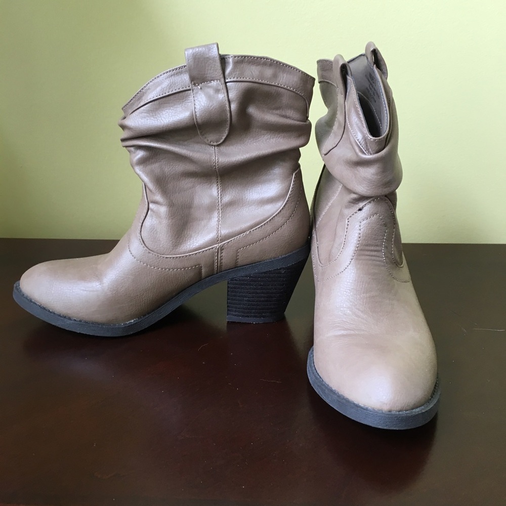 Maurices Slouchy Ankle Boots