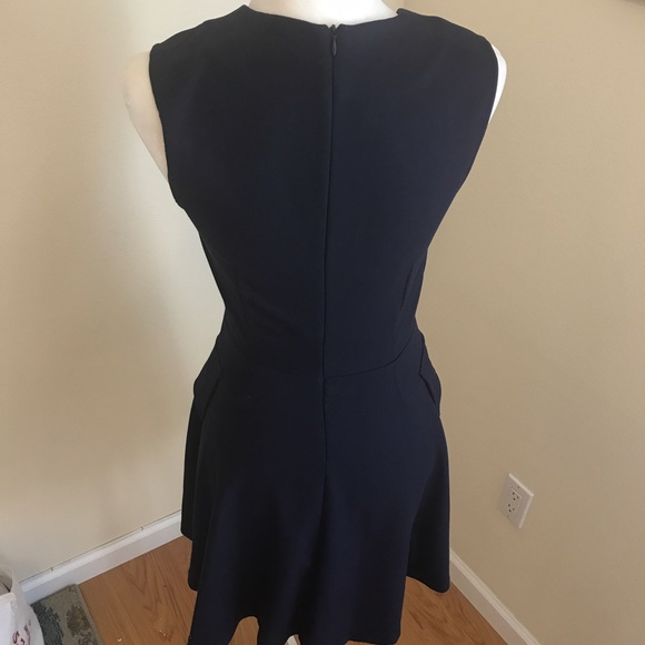 Zara Deep V Neck Dress - Picture 8 of 8