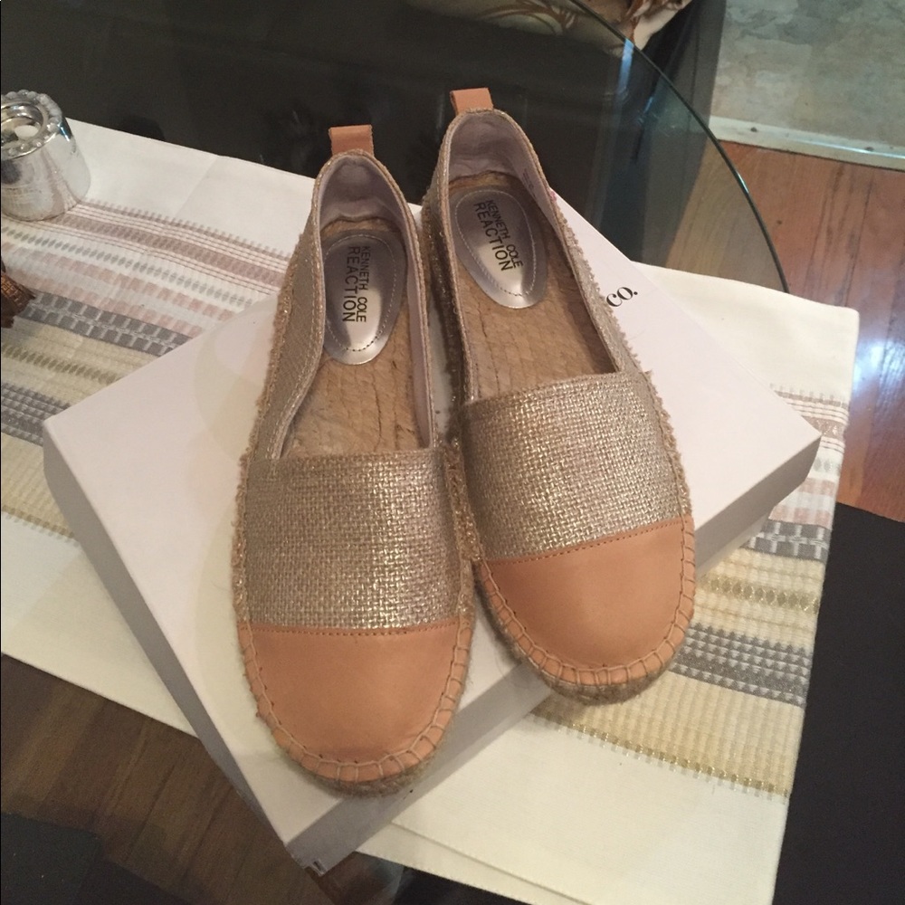 Brand new leather loafers.