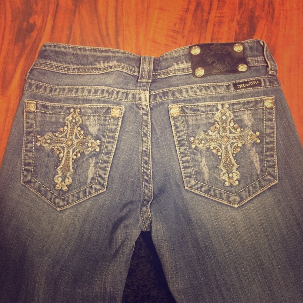 Miss Me straight leg jeans