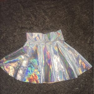 ✨🌈✨ Kawaii holographic skirt ✨🌈✨