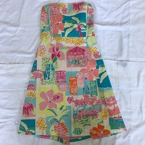 Strapless Lilly Pulitzer Dress