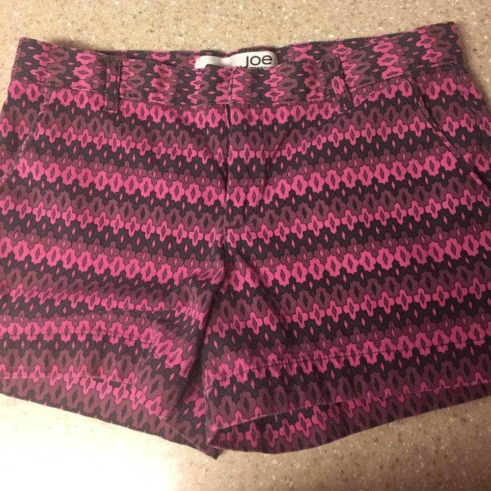 Joe shorts pink and grey