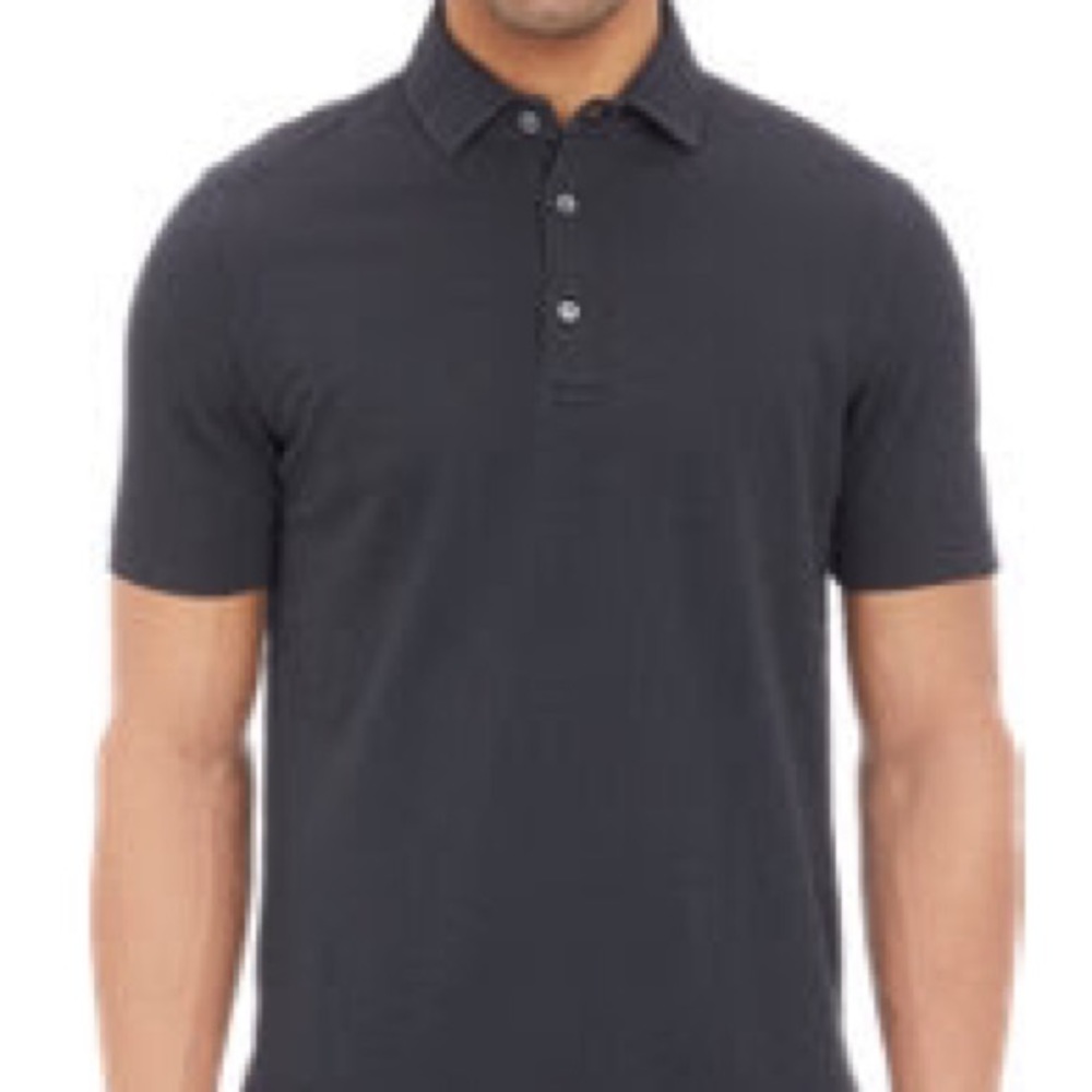 Barney's New York Pique Knit Polo Shirt