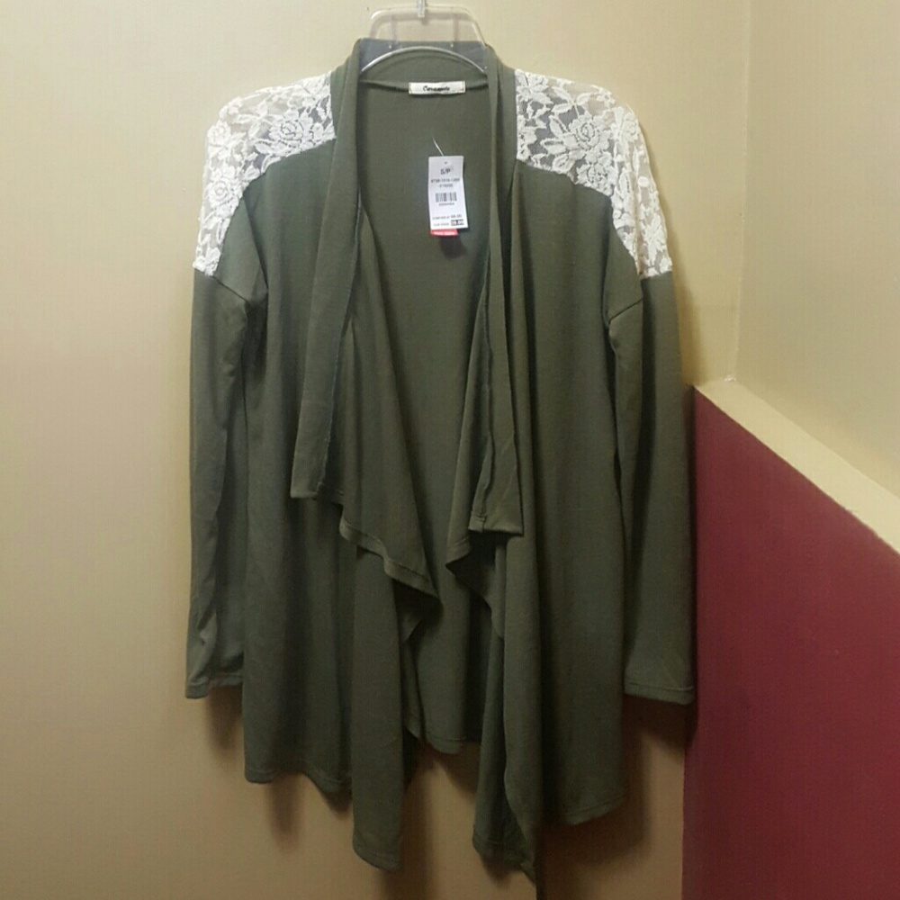 A Really Cute Green Cardigan
