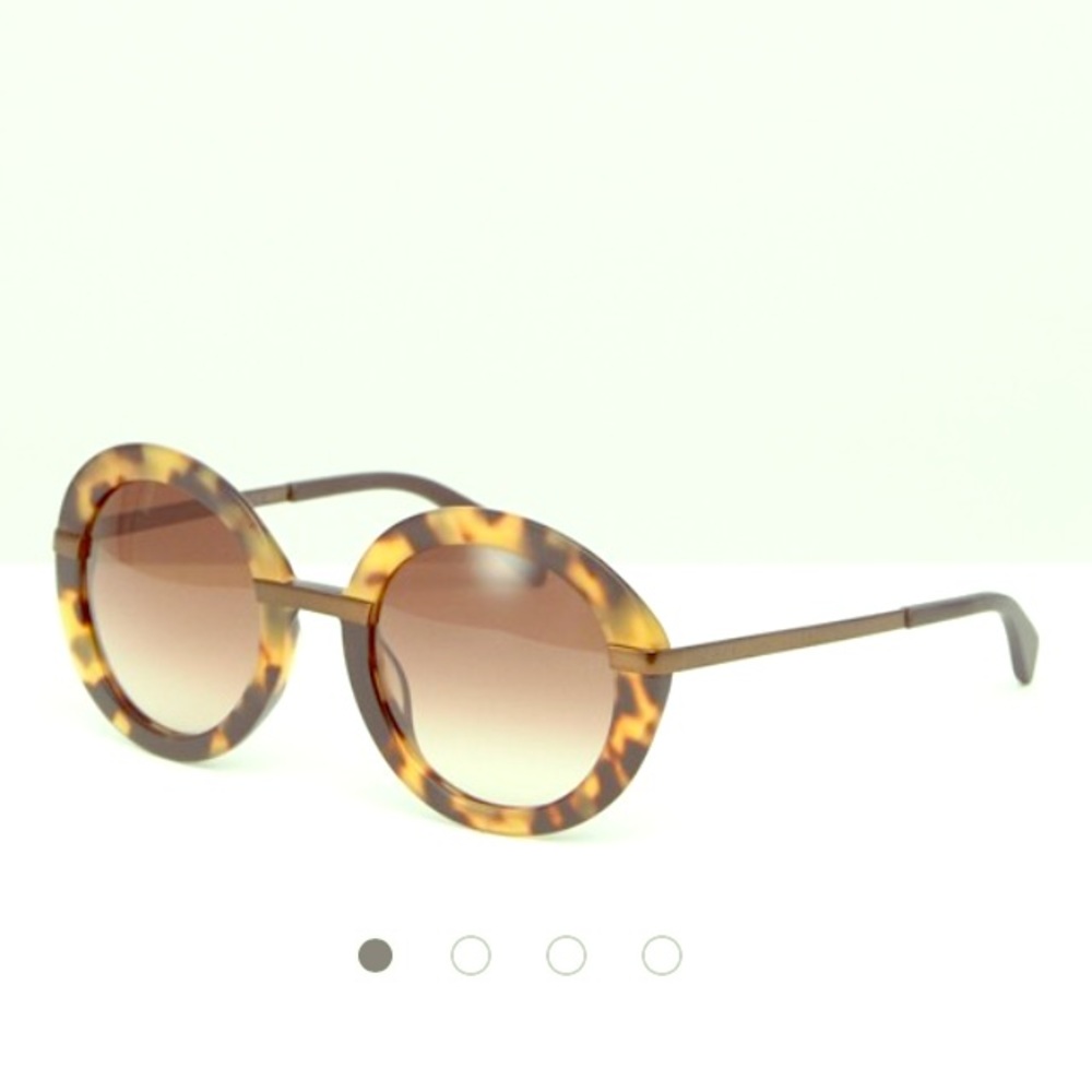 Marc Jacobs tortoiseshell round sunglasses