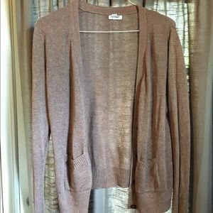 Old Navy light brown cardigan