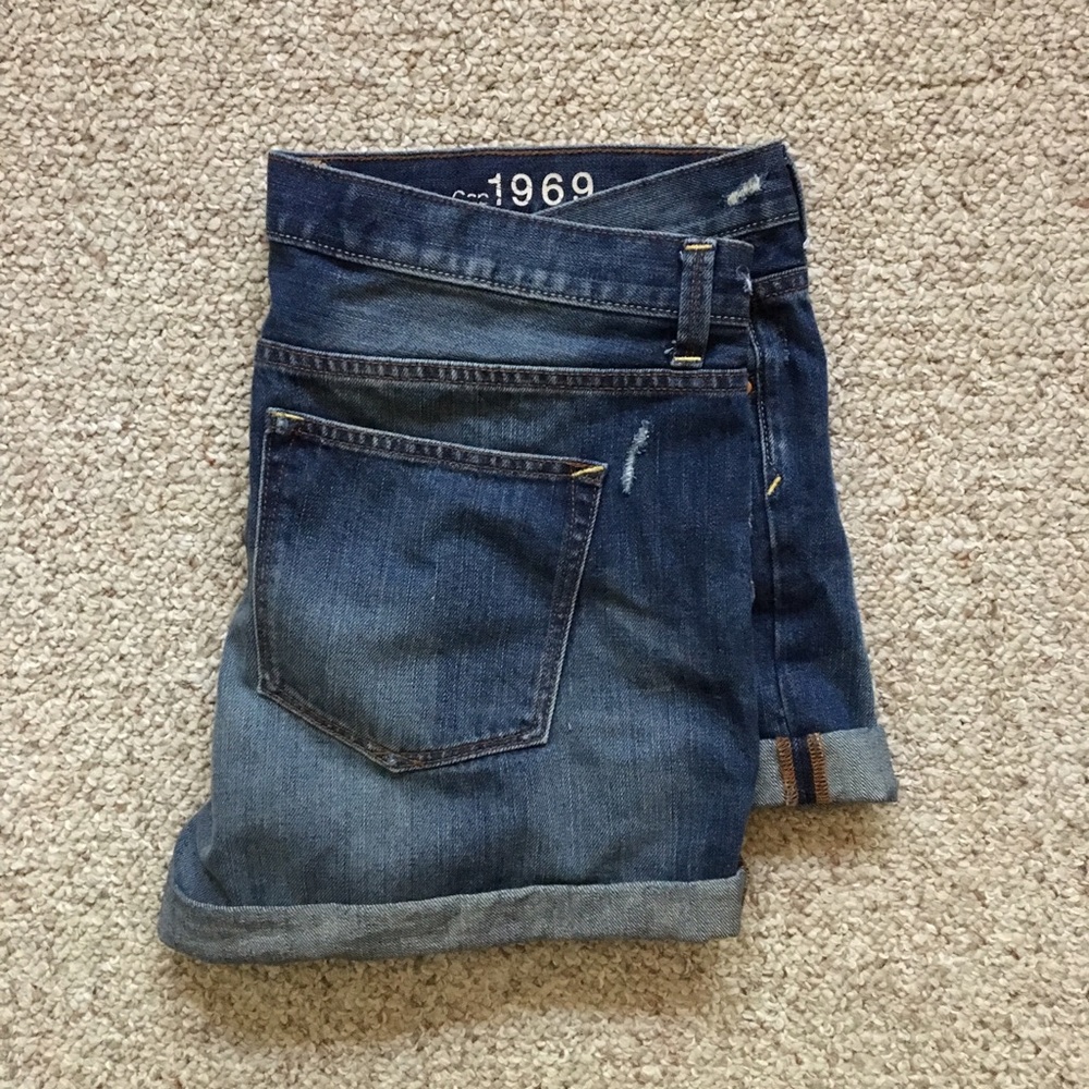 Gap jean shorts