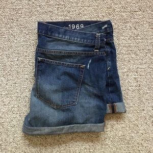 Gap jean shorts