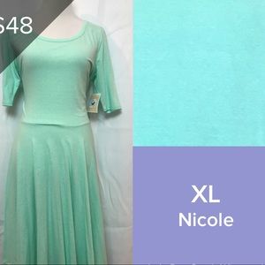 NWT LuLaRoe Nicole Dress