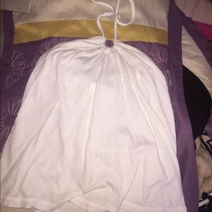 A white blouse perfect for the summer!