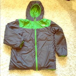 North face boys reversible jacket Polartec classic
