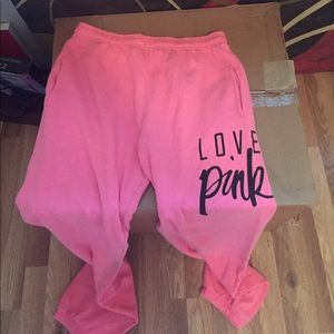 Victoria secret pink sweatpants