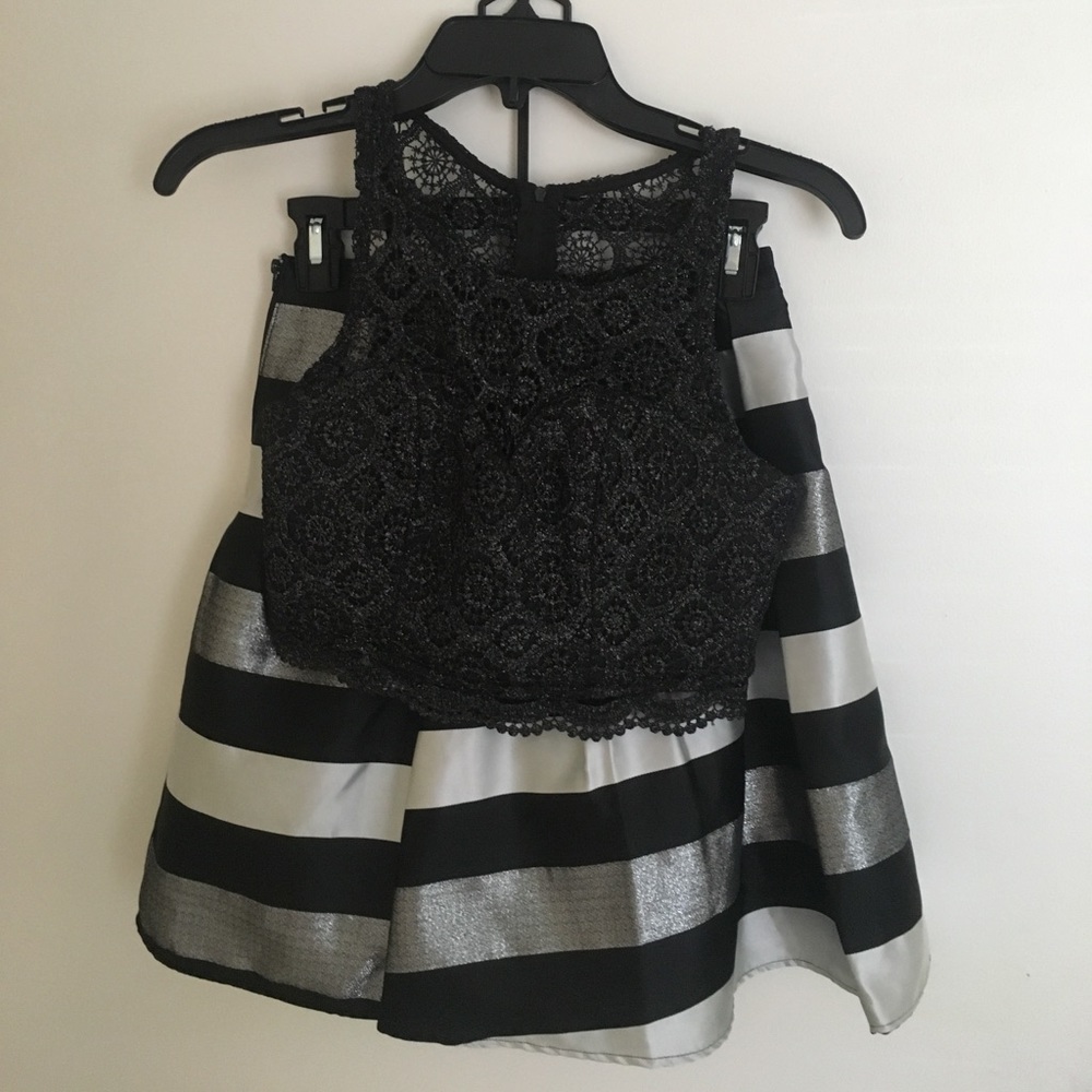 💖TWO PIECE HOCO DRESS